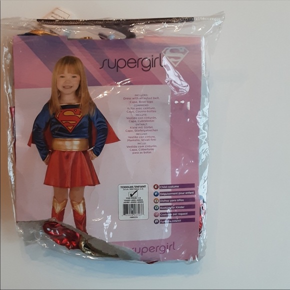 Other - Toddler kids girl supergirl costume Other - Toddler kids girl supergirl costume